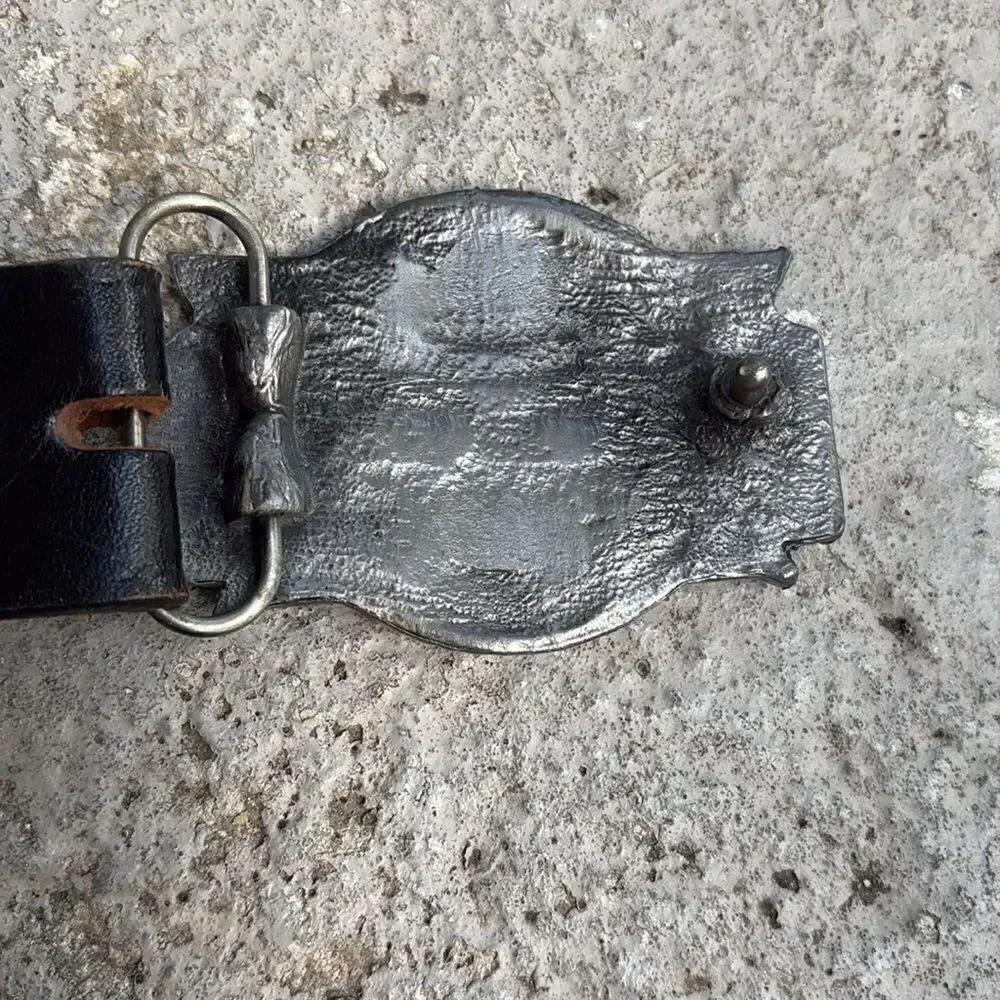 Bushy Creek tooled belt